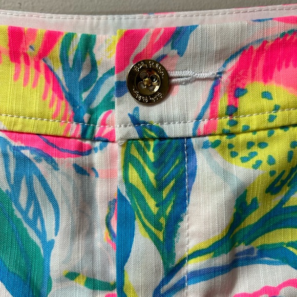 Lilly Spulitzer multicolor mini Skirt Size 00 - Picture 3 of 11
